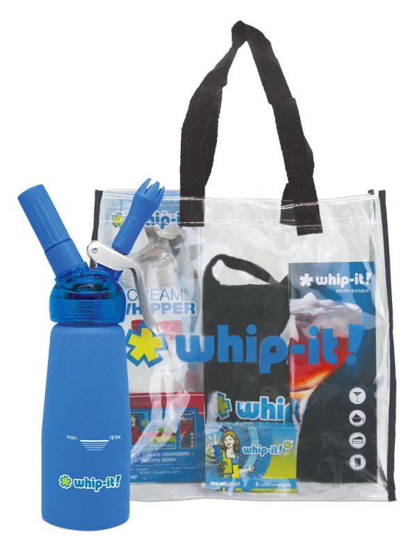 Whip-It DIY holiday kit blue QL