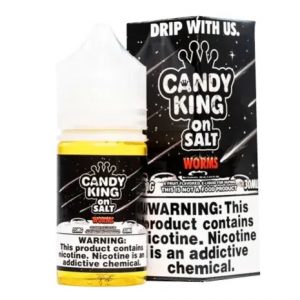 candy king on salt 30ml worms