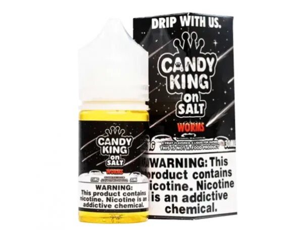 candy king on salt 30ml worms