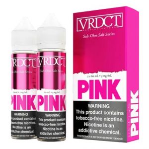 verdict vapor sub ohm salt 120ml pink